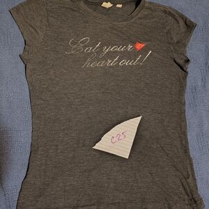 American Eagle Outfitters Gray Short Sleeve Tee